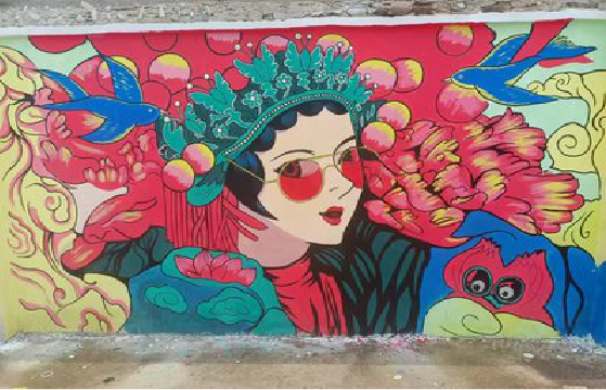 如东墙体彩绘-网红墙