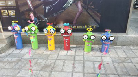 如东商业区彩绘