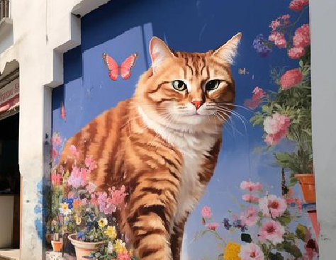 如东自己绘制有个性的手绘墙