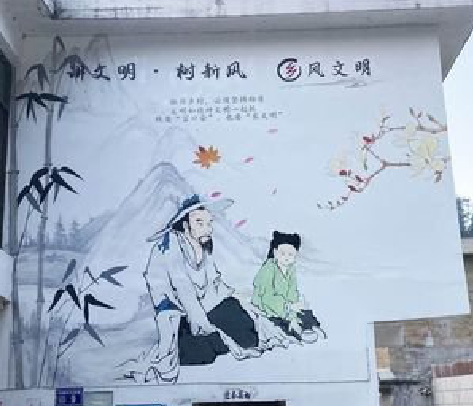 如东分享几个墙绘保养知识。