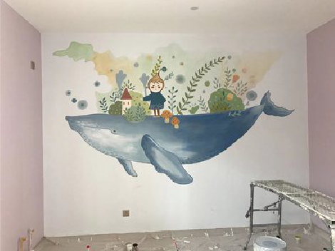 如东手绘墙的特点及优势。